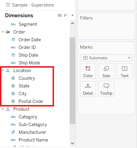 set action in tableau