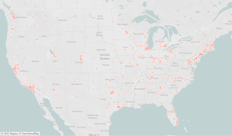 How to create a dot map in Tableau | Visualitics